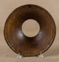 Rare burl cheese strainer early 19th c