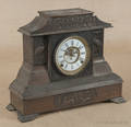 Iron mantle clock