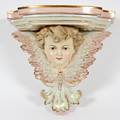 PORCELAIN CURIO BRACKET CIRCA 1900
