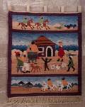 Lesotho South Africa Pictorial Wall Hanging