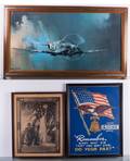 Barrie AF Clarke Spitfire Print  Posters Trio