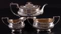 George IV Three Piece Sterling Tea Service