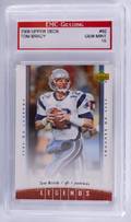 2006 Upper Deck Tom Brady Football Card Graded