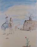 Salvador Dali Amazon Women on Horses Etching