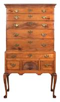 An American Queen Anne Style Highboy