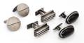 A Collection of Silver Cufflinks