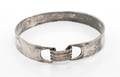 A Modernist Sterling Silver Bangle Bracelet E Granit  Co Circa 1972