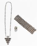 A Collection of Silver Jewelry