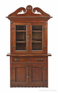 Childs oak hutch