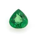 A 080 Carat Pear Shape Brillant Cut Tsavorite Garnet