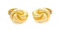 A Pair of 18 Karat Yellow Gold Cufflinks Dunay
