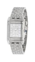 An 18 Karat White Gold and Diamond Reverso Joaillerie Wristwatch Jaeger LeCoultre