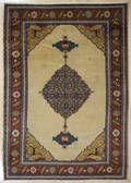 Two semi antique roomsize carpets