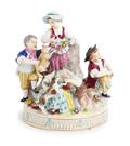 A Vienna Porcelain Figural Group