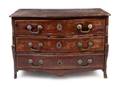 A Louis XV Provincial Walnut Commode