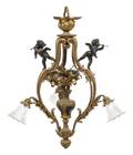 A Louis XV Style Gilt Bronze NineLight Chandelier