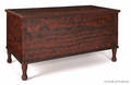 Pennsylvania painted poplar blanket chest