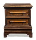 An Italian Walnut Chest of Drawers