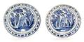 A Pair of Delft Bowls
