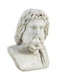 An Italian Marble Bust of Zeus of Otricoli