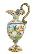 An Italian Majolica Ewer