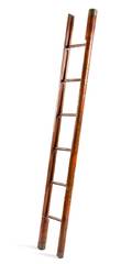 A Regency Style Lacquered Folding Library Ladder