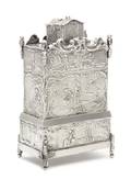A Dutch Silver Spice Box