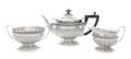 A George V Silver ThreePiece Tea Service