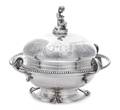 An American Silver Butter Dish