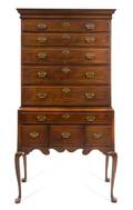 An American Mahogany Highboy