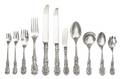 An American Silver Flatware Service