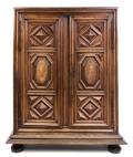 A Louis XIII Walnut Armoire