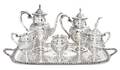 A Silver Coffee and Tea Service