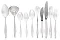 An American Silver Flatware Service for Twelve