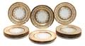 Fourteen Bavarian Dinner Plates