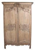 A Louis XV Provincial Pine Armoire