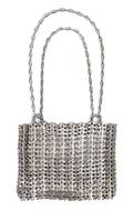 A le 69 Silvertone Chainmaille Handbag