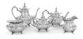 An American Silver FivePiece Tea and Coffee Service