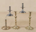Pair of weighted sterling silver candlesticks