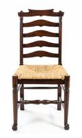 A Provincial Style Ladderback Side Chair