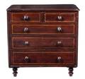 An American Painted Pine Chest of Drawers