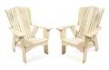 A Set of Four Painted Adirondack Chairs