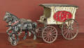 Harris cast iron  Pure Lake Ice  horse drawn wagon