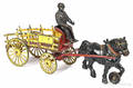 Cast iron horse drawn stake wagon