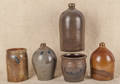 Three Pennsylvania stoneware jugs