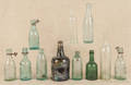 Collection of early bottles