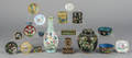 Collection of Chinese cloisonn