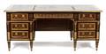 A French Empire Style Mahogany and Ormolu Writing Desk