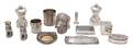A Collection of Miniature Silver Articles