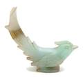 A Chinese Carved Jade Figure of a Bird